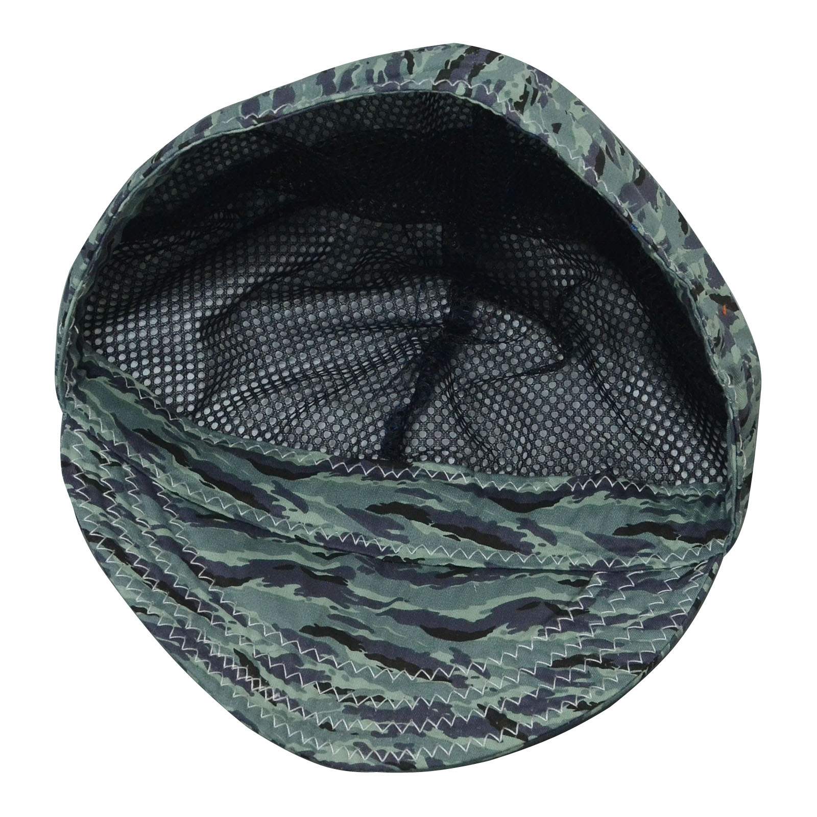 HK-Bluesweld Welding Caps with Cotton Mesh Lining for Welders Grey