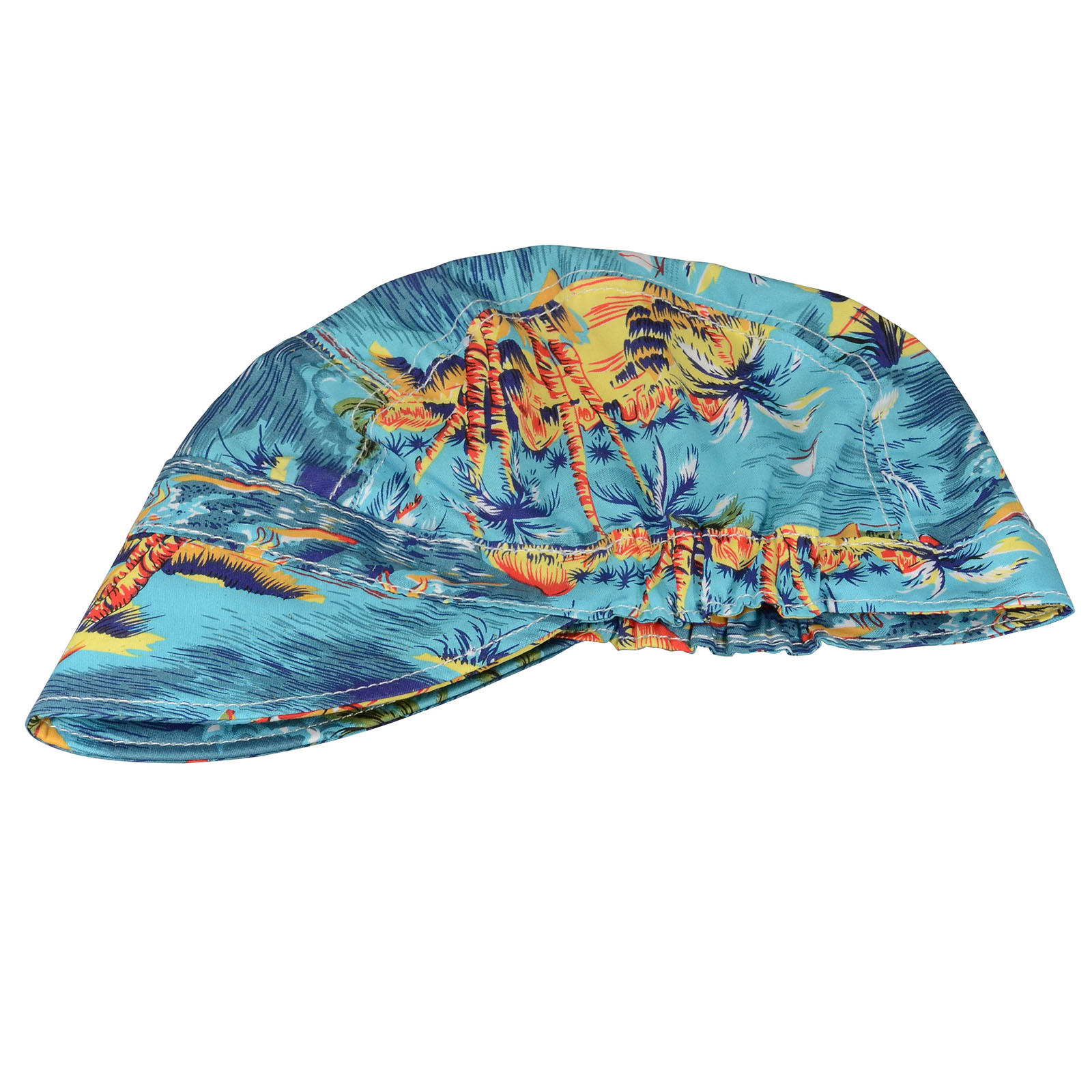 HK-Bluesweld Welding Protective Gear Helmet Caps Pure Cotton Coconut for Welders Blue