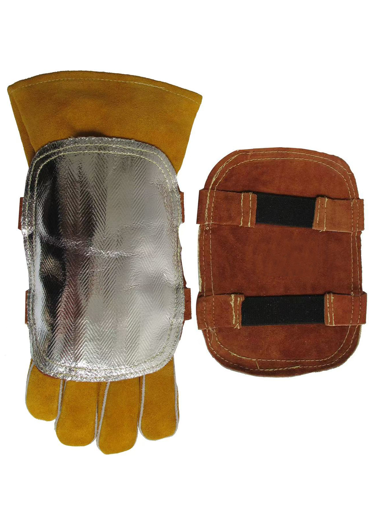 Hand Heat Shield - Aluminised back 