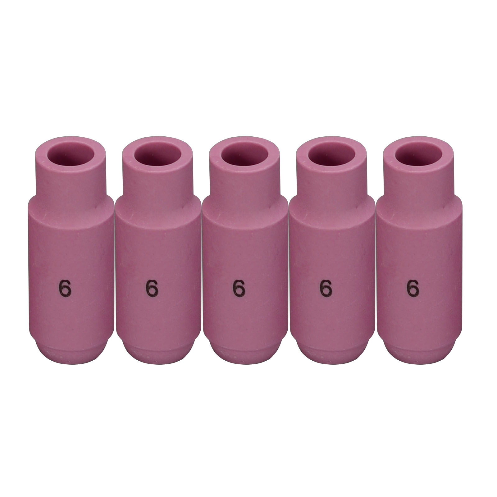 HK-Bluesweld TIG Alumina Nozzles Ceramic Shield Cup 10N48#6 3/8" Orifice Fit DB PTA SR WP 17 18 26 TIG Welding Torch 10pk