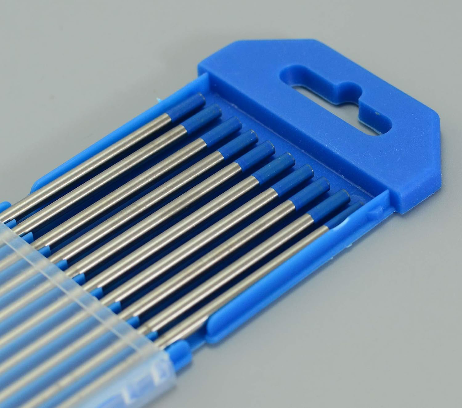 TIG Welding Tungsten Electrode 2% Lanthanated WL20 Sky Blue Tips 1/8" x 7" & 3.2 x 175mm Pack of 10