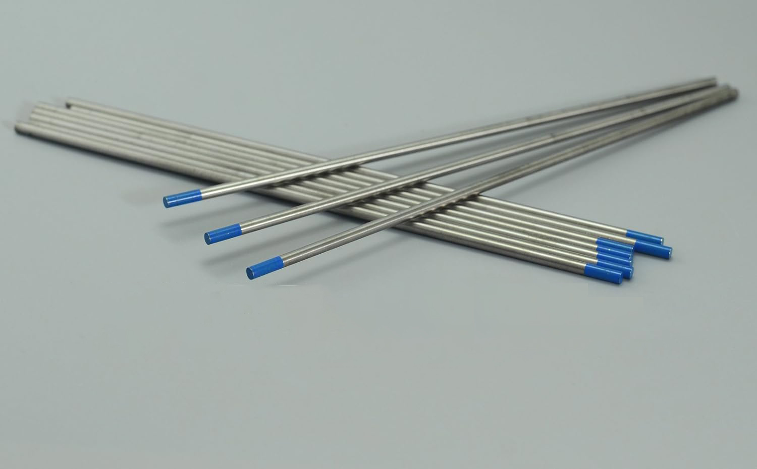 TIG Welding Tungsten Electrode 2% Lanthanated WL20 Sky Blue Tips 1/8" x 7" & 3.2 x 175mm Pack of 10