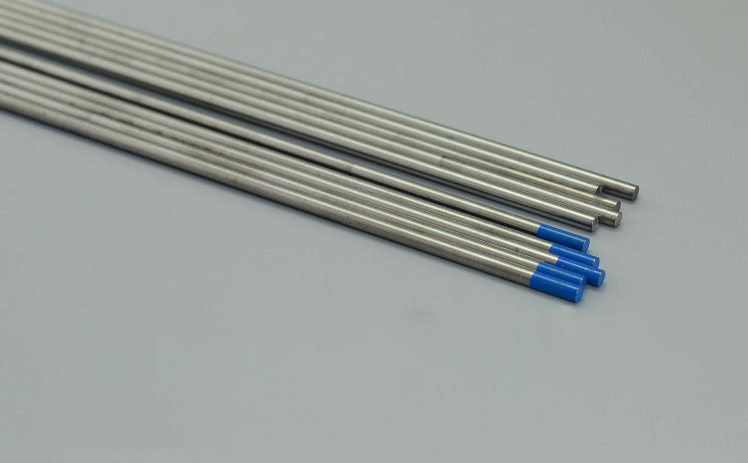 TIG Welding Tungsten Electrode 2% Lanthanated WL20 Sky Blue Tips 1/8" x 7" & 3.2 x 175mm Pack of 10