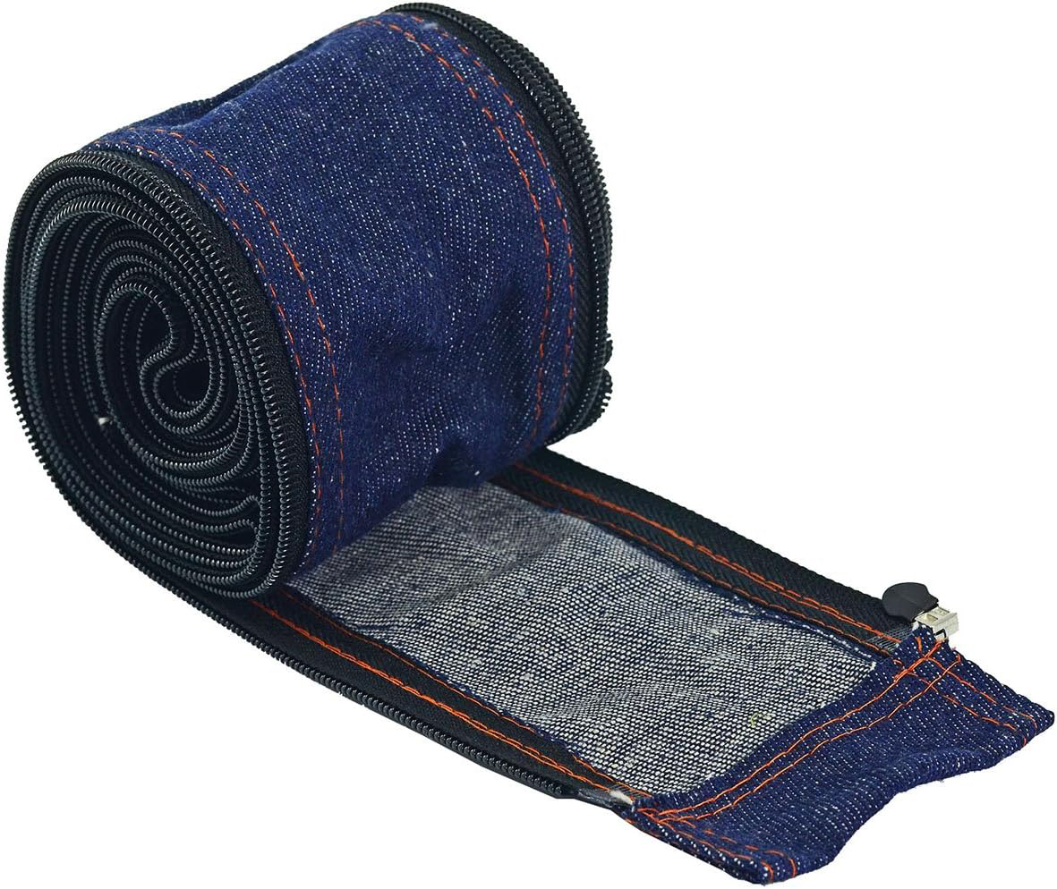 HK-Bluesweld TIG Welding Torch Cable Cover Cowboy Zipper Jacket 3.6 Meter Length