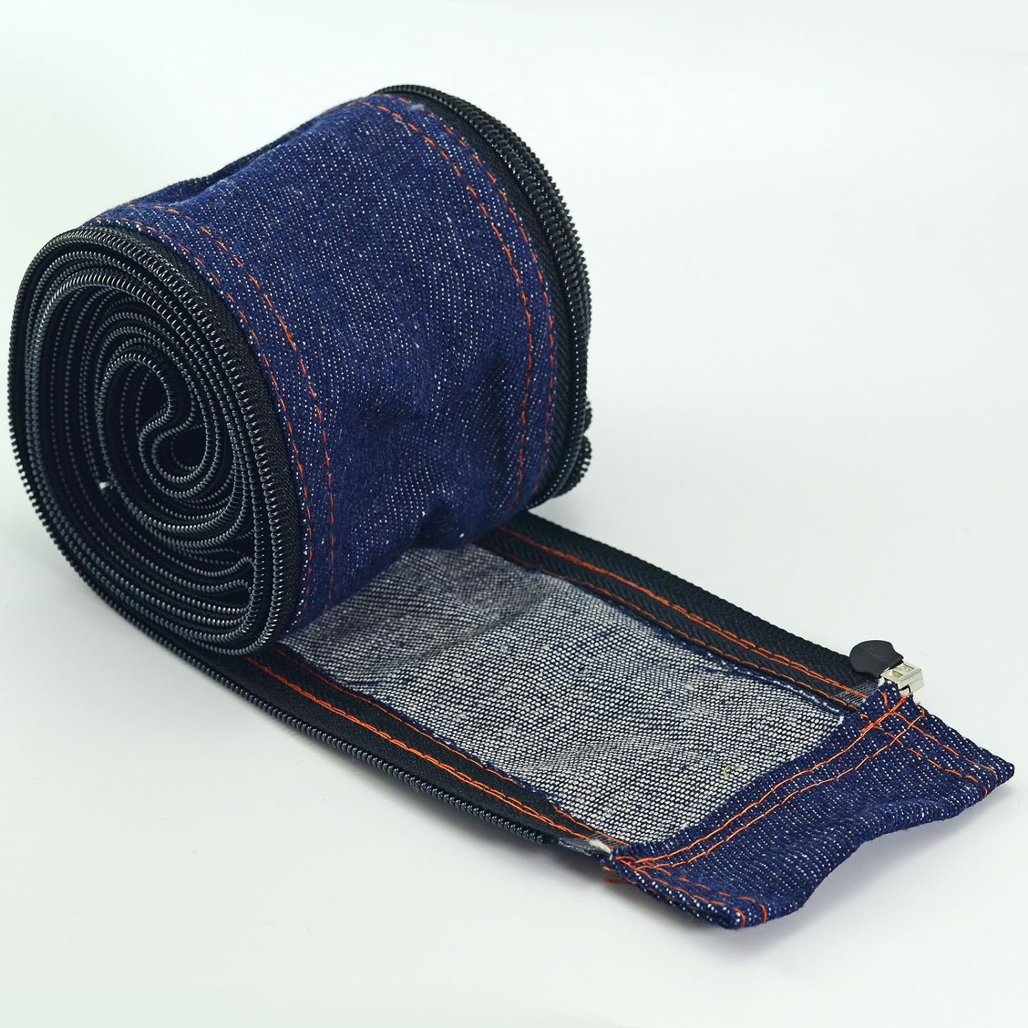 HK-Bluesweld TIG Welding Torch Cable Cover Cowboy Zipper Jacket 3.6 Meter Length