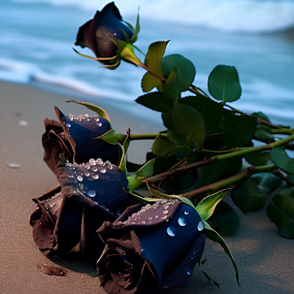 Rare Black Rose Seeds For Home Potted Garden