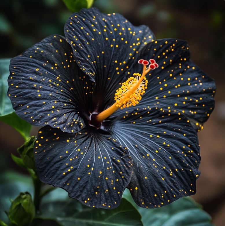 Speckled Hibiscus Flower Seeds