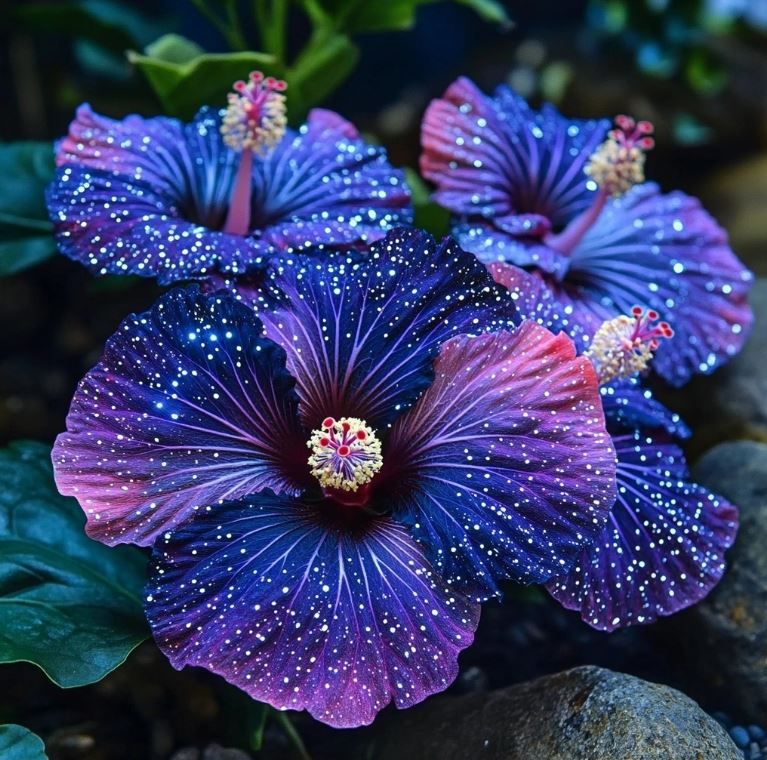 Speckled Hibiscus Flower Seeds