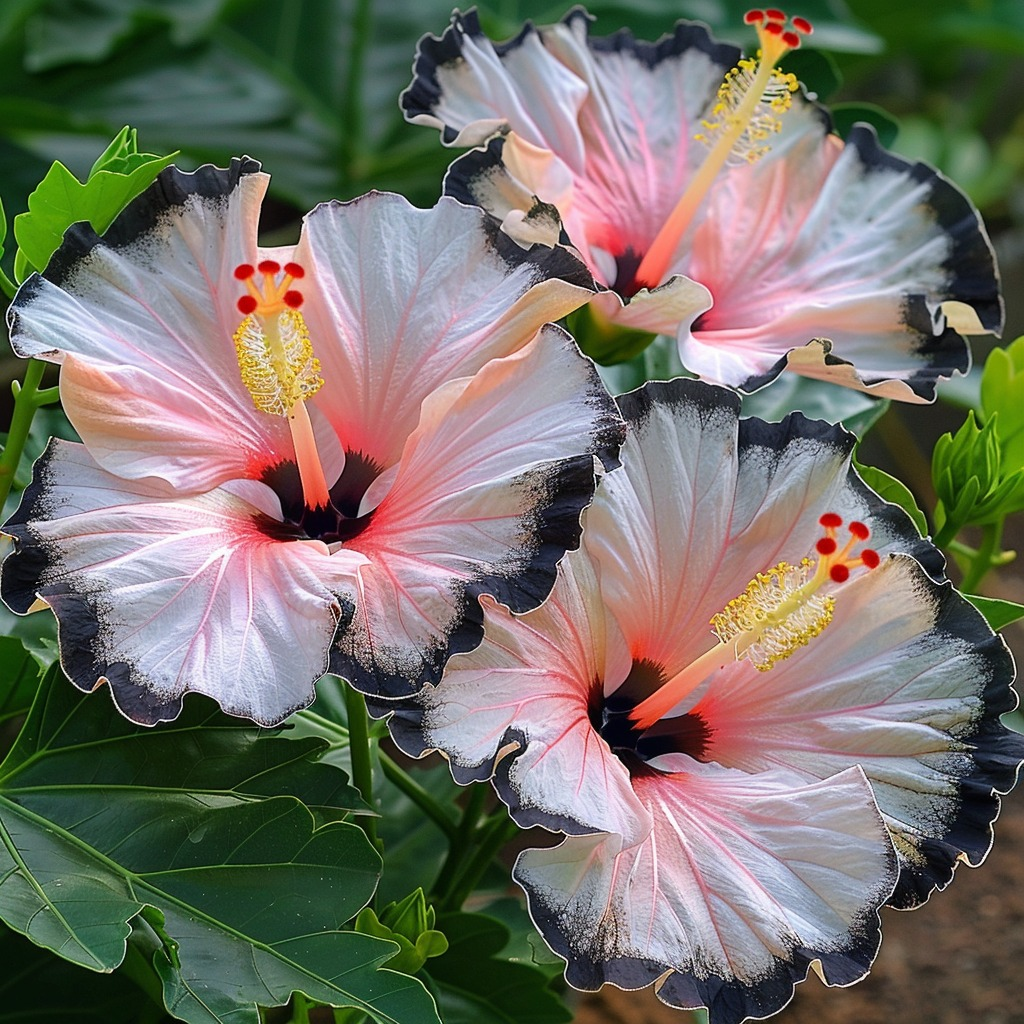 Black Border Hibiscus Seeds