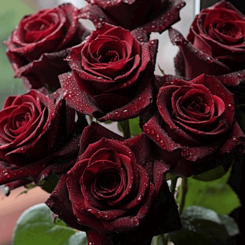 Black Buck Rose🌹-Rare-A black rose with a super velvety feel! ♥️