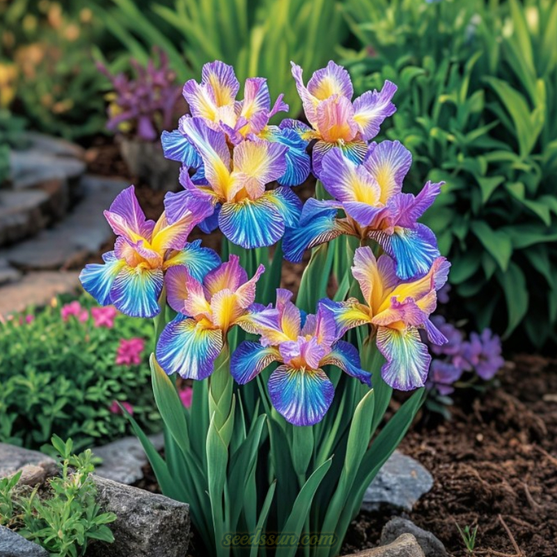 Rainbow Ruffles Iris Seeds (Iris Germanica) 