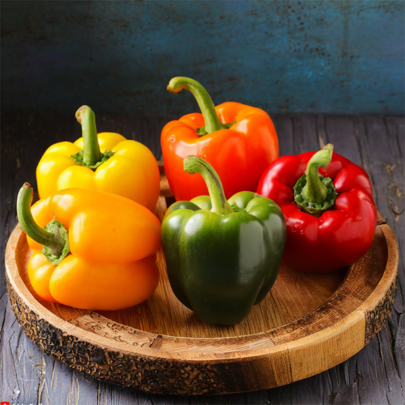 🌈Sweet Rainbow Organic Bell Pepper Seeds🫑