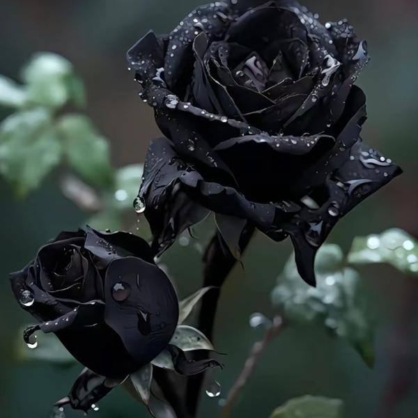 Rare Black Rose Seeds For Home Potted Garden