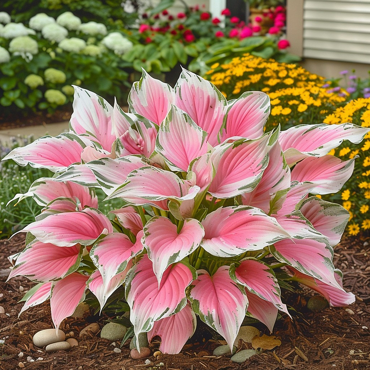 The Enchanting Hosta - Pink and Green