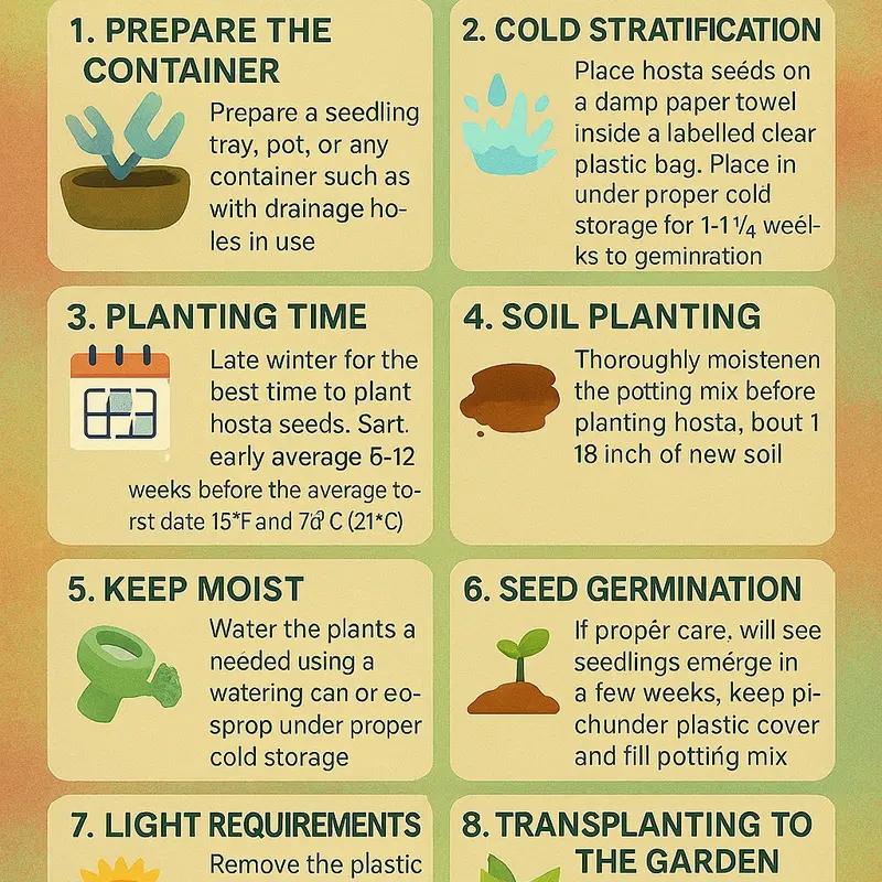 Dark blue Hosta Seeds Perennial Shade Plant