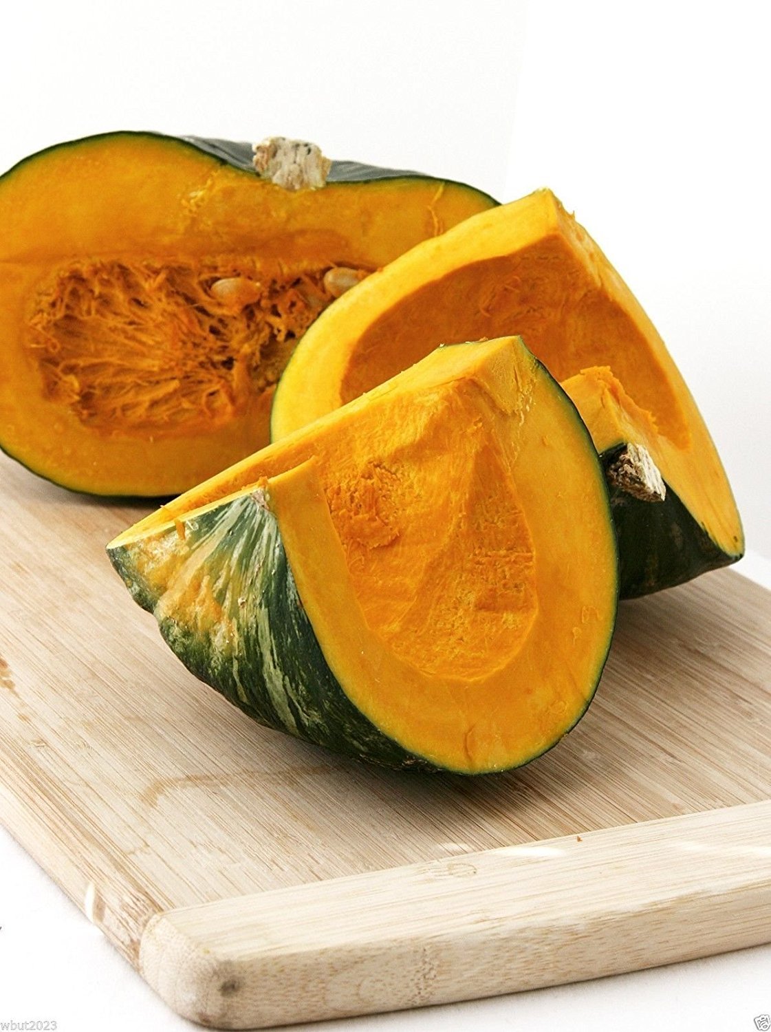 Japanese Green Pumpkin Seeds - Kabocha - Open Pollinated, Heirloom