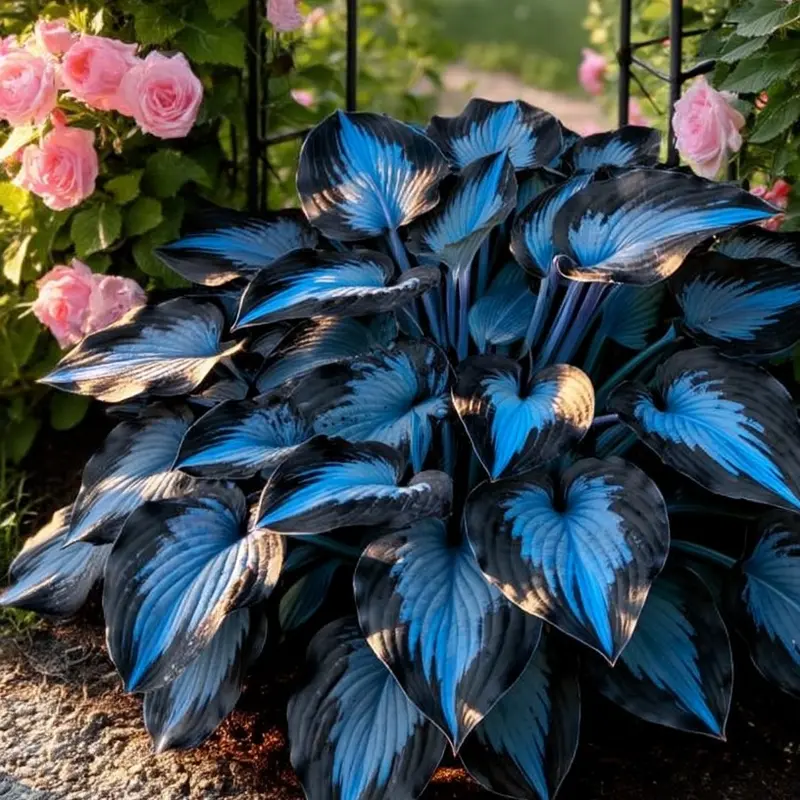 Dark blue Hosta Seeds Perennial Shade Plant