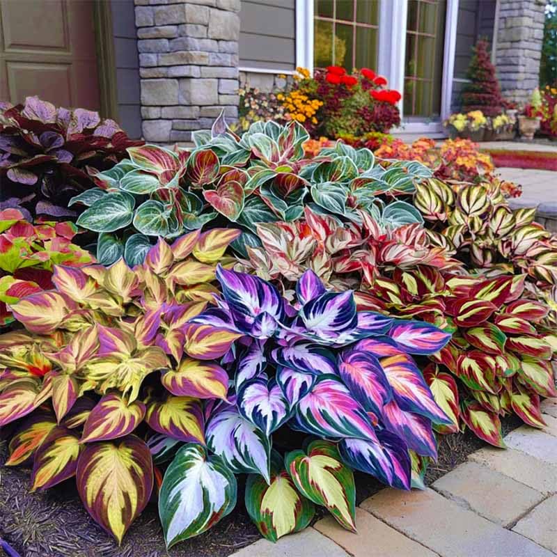 800+ Mixed Color Hosta Seeds | 🌿A Splash of Color for Every Season