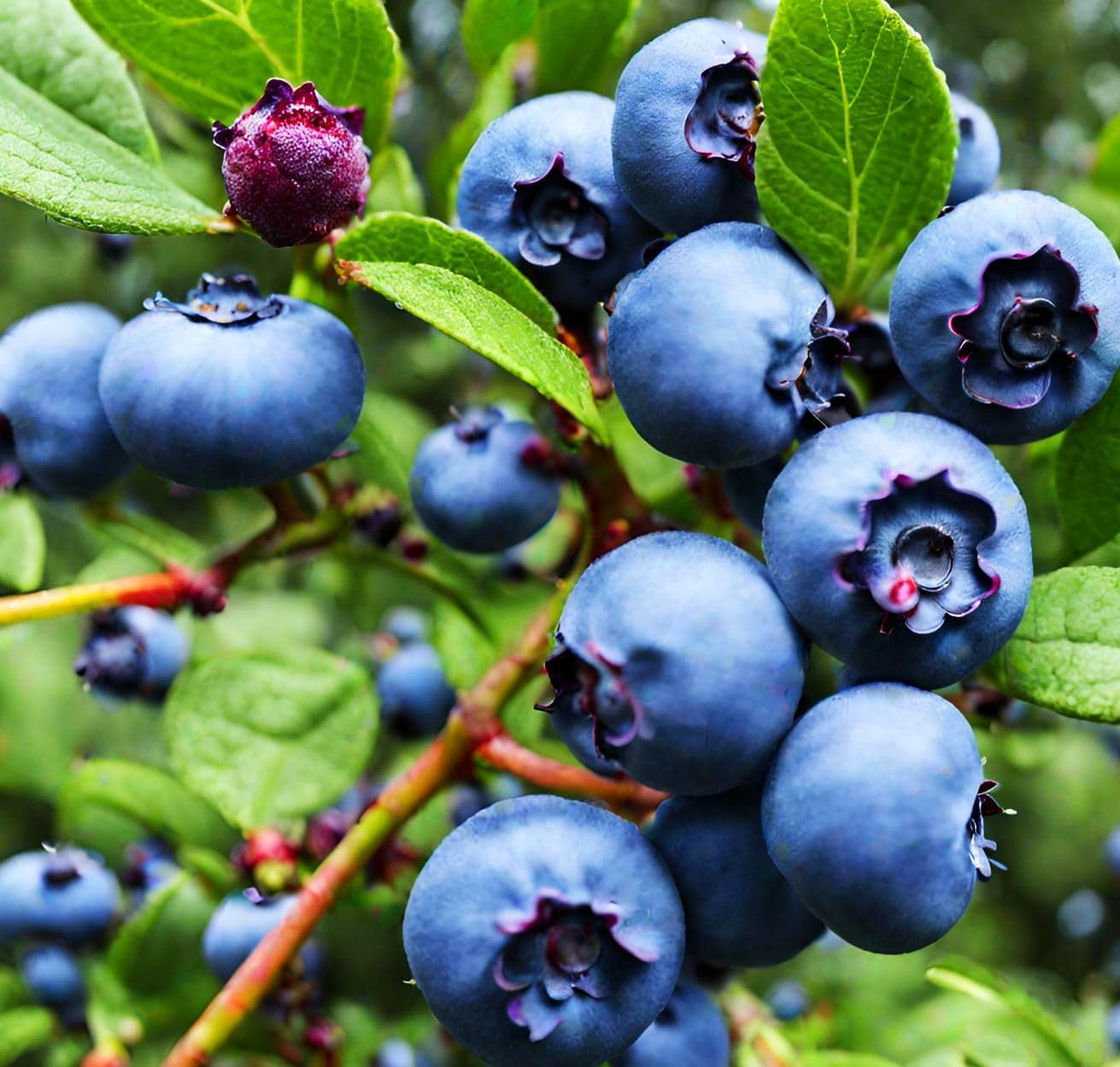 Northern Highbush Giant Blueberry Fruit Seeds Pre Stratified