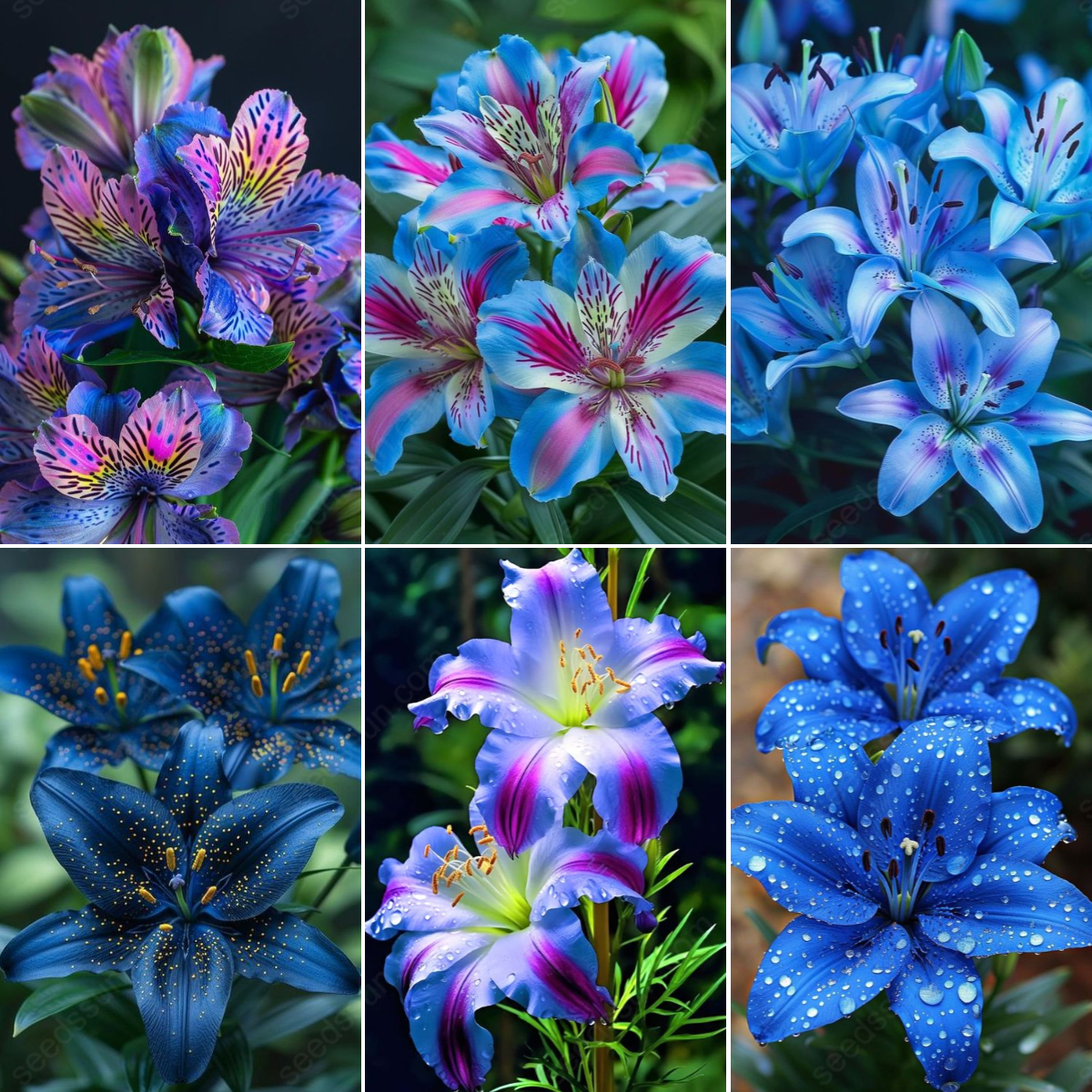Rare Blue Lily Seeds