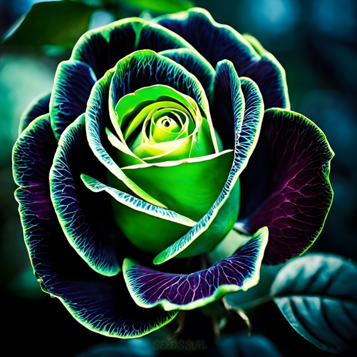 Rare Black & Pistachio Rose Seeds