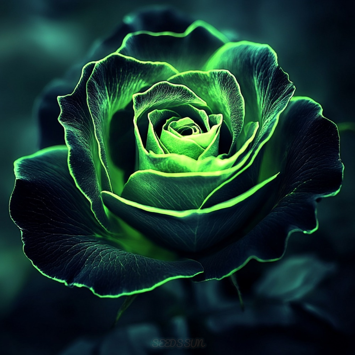 Rare Black & Pistachio Rose Seeds