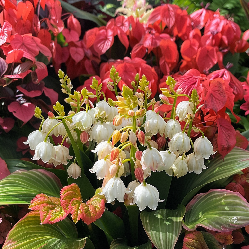 ‘Red Accent’ Lily of the Valley Seeds