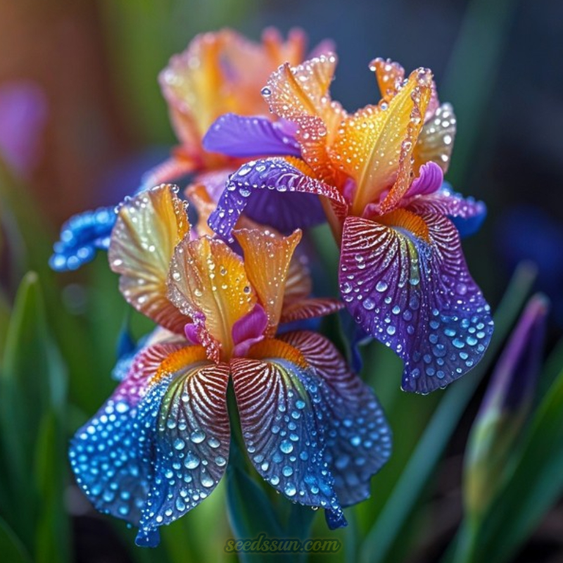 Rainbow Ruffles Iris Seeds (Iris Germanica) 