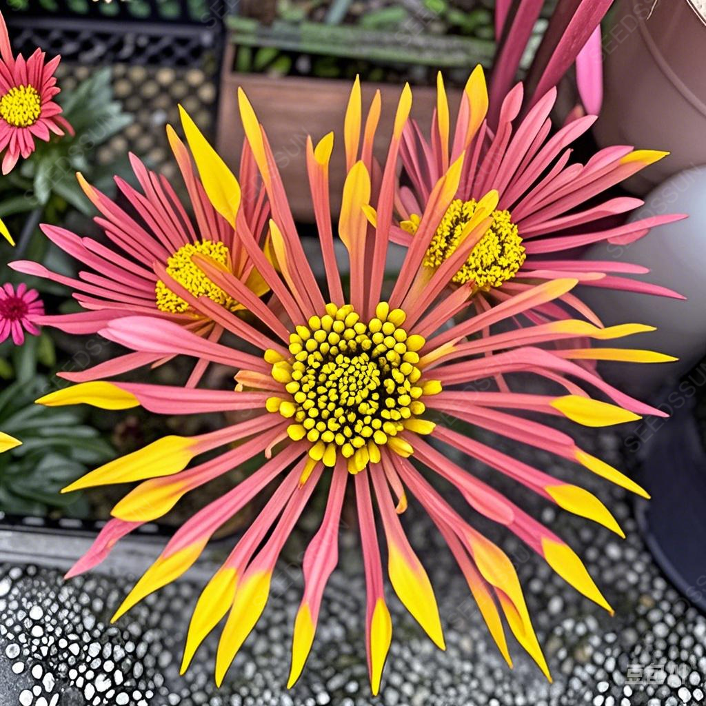 Colorful Fireworks Chrysanthemum Seeds