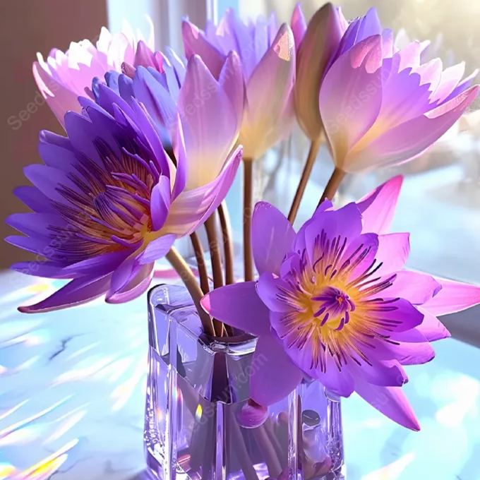 Rare Purple Water Lily Seeds
