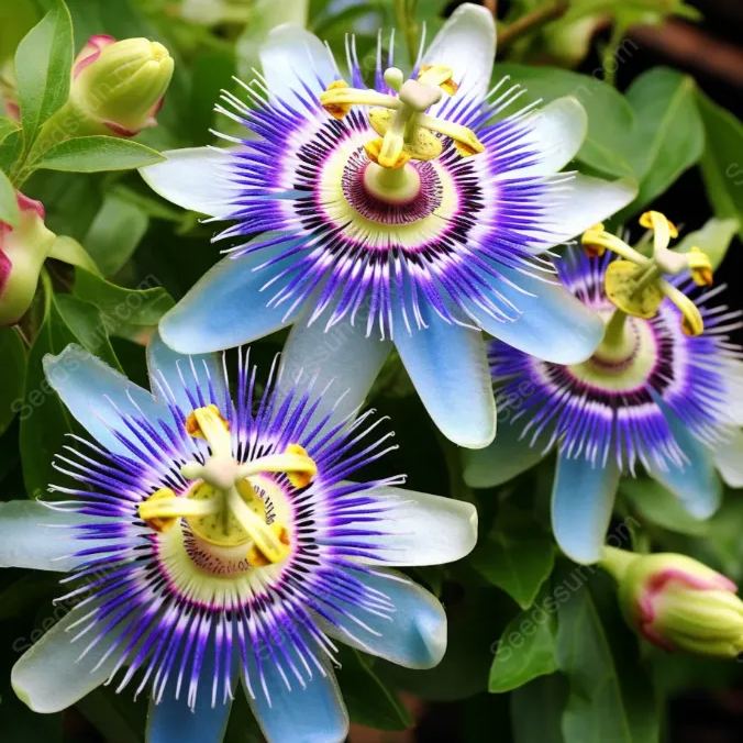 Snowflake Passionflower Seeds - rare plants green potted plants