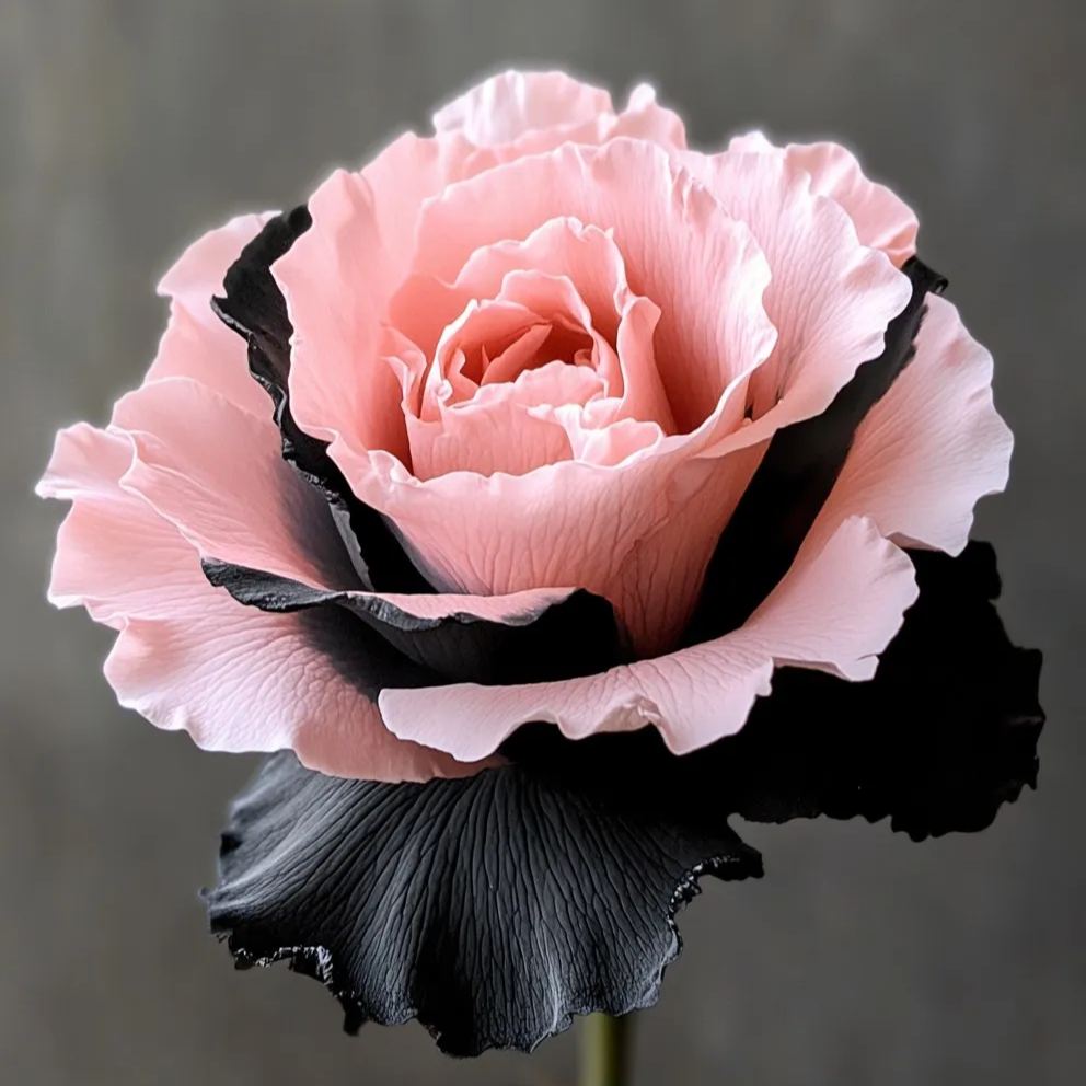 Pink and Black Rose Seeds