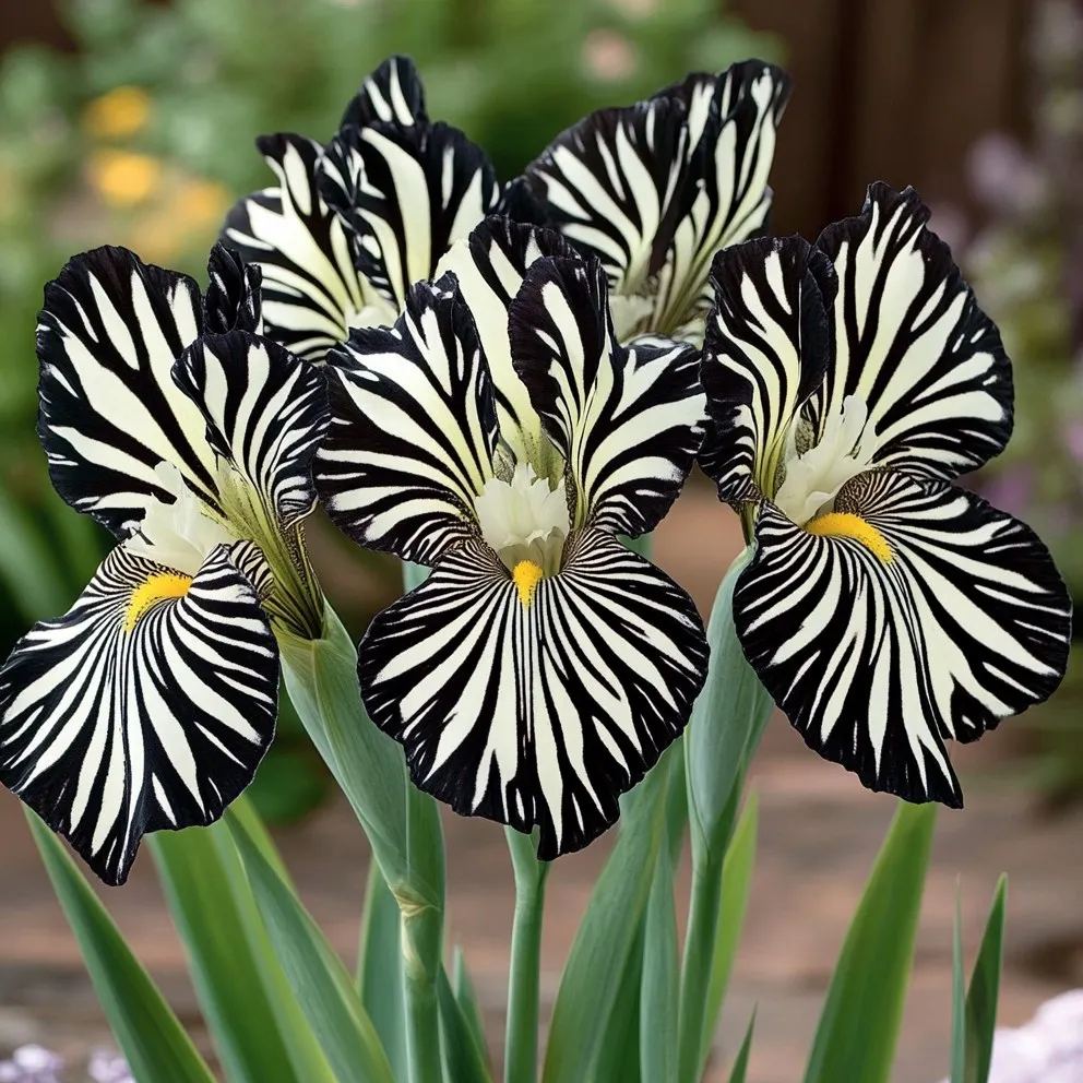 Zebra Stripes Iris
