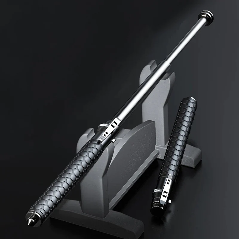 🔥🔥2025 Hot Sale Enhanced Automatic Retractable Self-Defense Multifunctional Hiking Stick