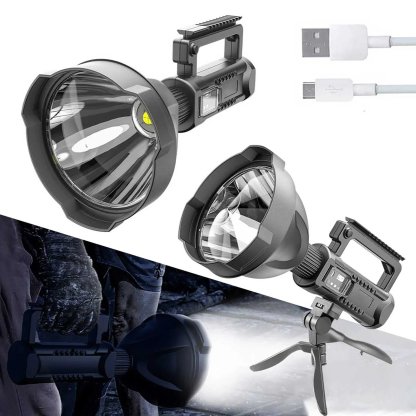 (🔥HOT SALE NOW 49% OFF) - Rechargeable Handheld Spotlight Flashlight