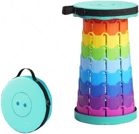 2025 Upgraded Heavy-Duty Collapsible Portable Stool