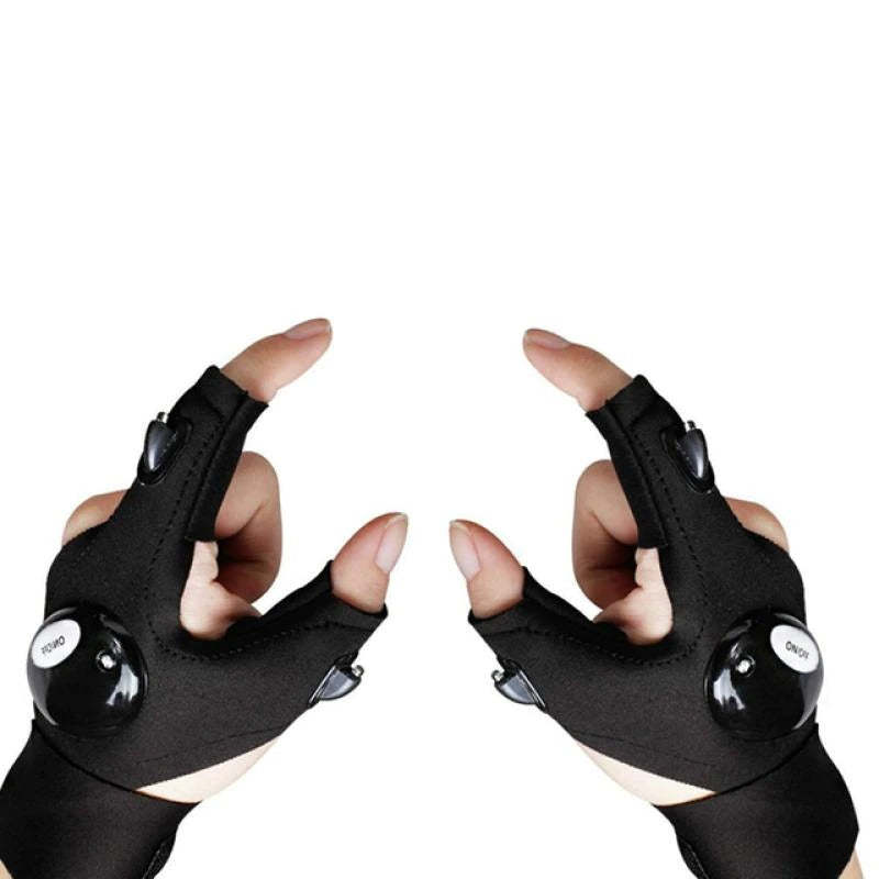 Fingerless Glove LED Flashlight