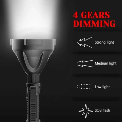 (🔥HOT SALE NOW 49% OFF) - Rechargeable Handheld Spotlight Flashlight