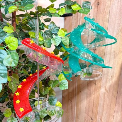 🔥Hot Sale - DNA Helix 32-Port Hummingbird Feeder