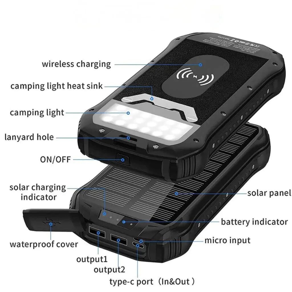 🔥2024 HOT SALE🔥Solar Power Bank