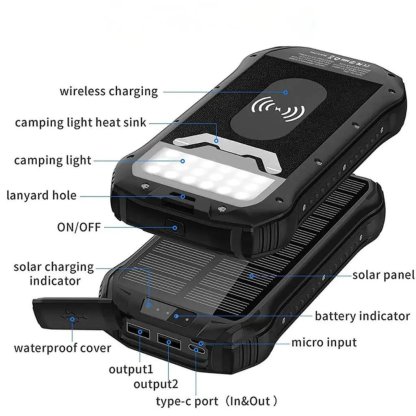 🔥2024 HOT SALE🔥Solar Power Bank