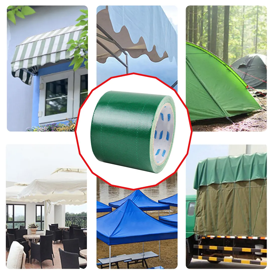 High Adhesive Tarpaulin Tape tarpaulin repair tape