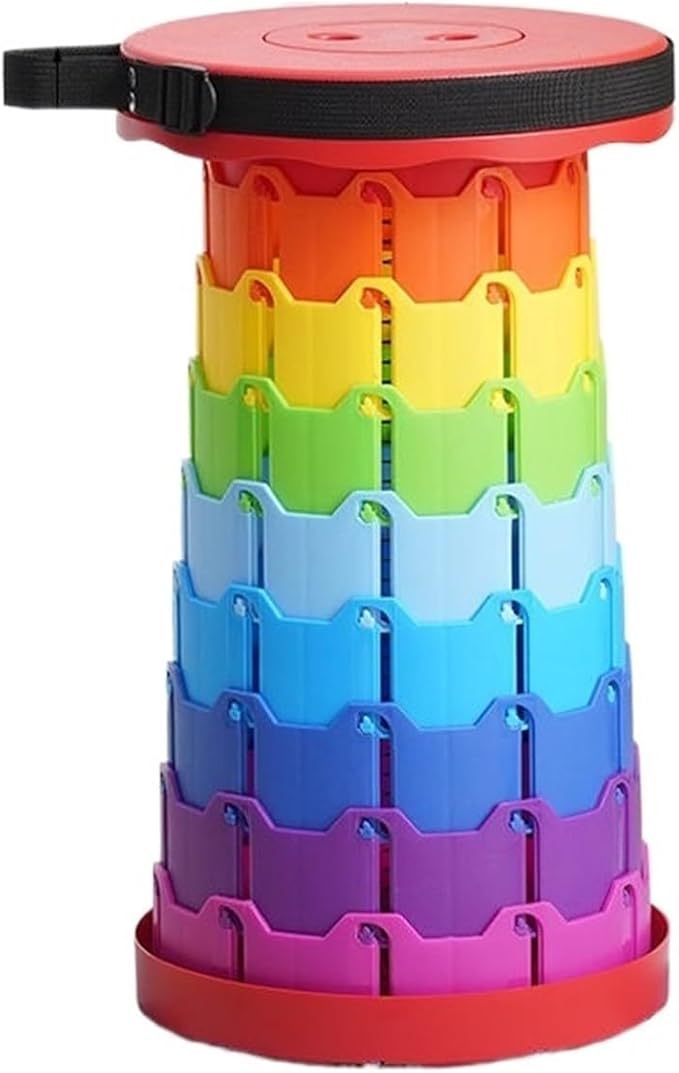 2025 Upgraded Heavy-Duty Collapsible Portable Stool