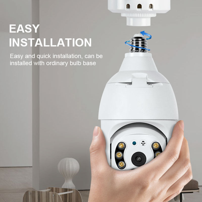 50%OFF-Wireless Wifi Light Bulb Camera Security Camera