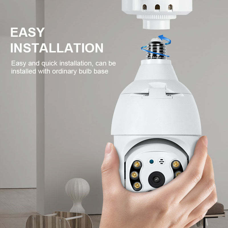 50%OFF-Wireless Wifi Light Bulb Camera Security Camera
