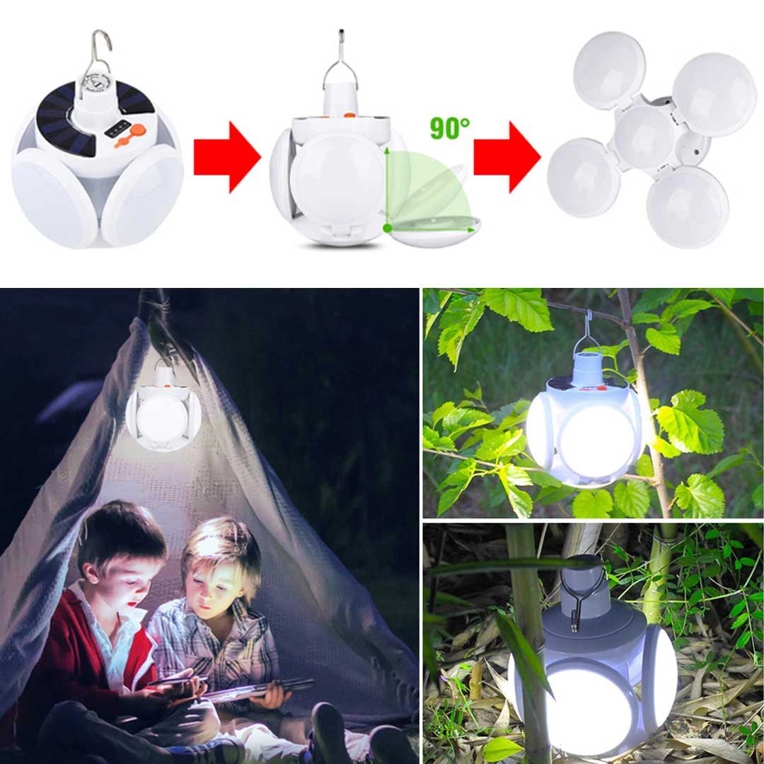 🔥2 in 1 Folding Solar Lamp