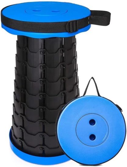 2025 Upgraded Heavy-Duty Collapsible Portable Stool
