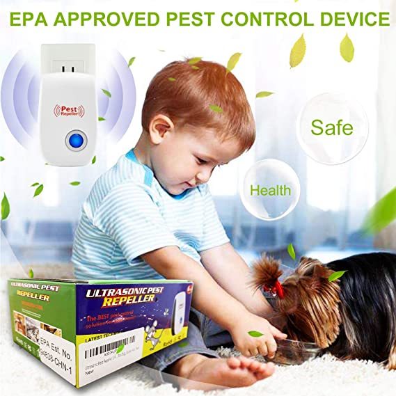 🔥2023 Upgrated Pest Control Ultrasonic Repellent