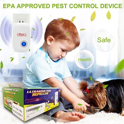 🔥2023 Upgrated Pest Control Ultrasonic Repellent