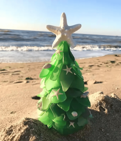 🔥Last Day 70% OFF - 🎄2024 Pinkgentle® Sea Glass Christmas Tree
